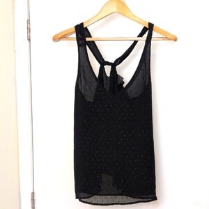 REITMANS BLACK CAMISOLE SIZE MEDIUM